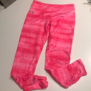Under Armour YLG pink legging